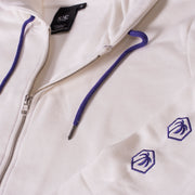 “Stamped” zip hoodie
